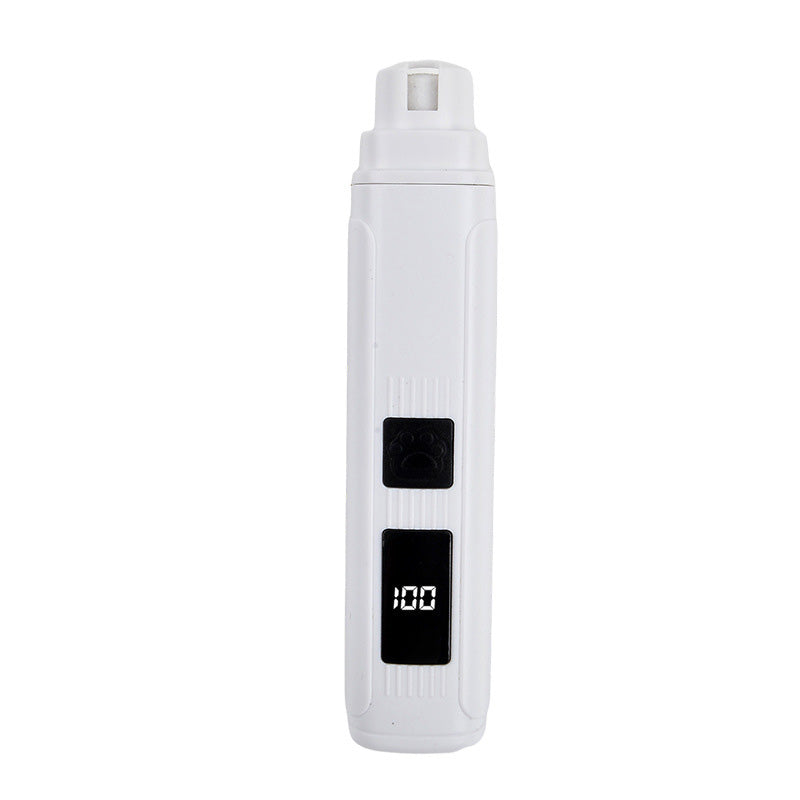 🥳2026 HOT SALE🥳💞50K+ SOLD!🐶💨 50% OFF! Electric Pet Nail Grinder – Whisper‑quiet, 3‑step gentle grinding. LED power display & USB‑C rechargeable – stress‑free grooming for dogs & cats! 🛡️✨