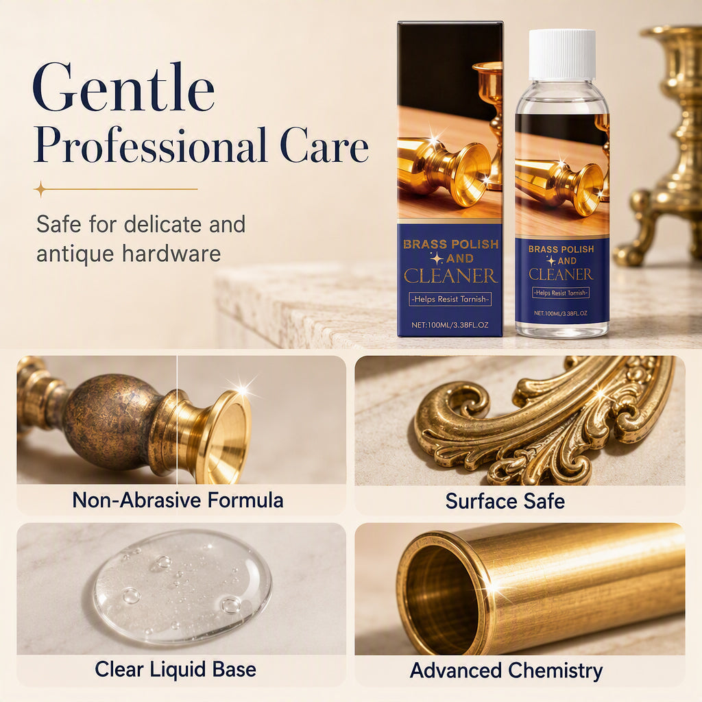🥳2026 HOT SALE🥳💞50K+ SOLD!🔩✨ 50% OFF! Brass & Copper Polish – Removes tarnish & oxidation, restores brilliant shine. Gentle on surfaces – easy to apply! 🧽💎