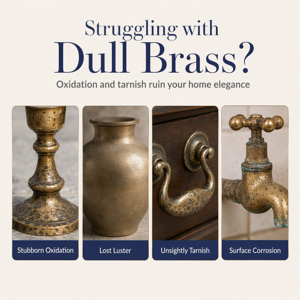 🥳2026 HOT SALE🥳💞50K+ SOLD!🔩✨ 50% OFF! Brass & Copper Polish – Removes tarnish & oxidation, restores brilliant shine. Gentle on surfaces – easy to apply! 🧽💎