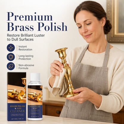 🥳2026 HOT SALE🥳💞50K+ SOLD!🔩✨ 50% OFF! Brass & Copper Polish – Removes tarnish & oxidation, restores brilliant shine. Gentle on surfaces – easy to apply! 🧽💎