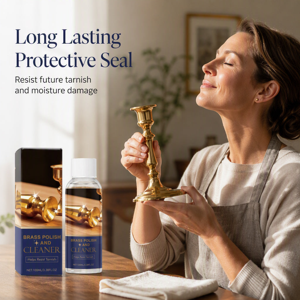 🥳2026 HOT SALE🥳💞50K+ SOLD!🔩✨ 50% OFF! Brass & Copper Polish – Removes tarnish & oxidation, restores brilliant shine. Gentle on surfaces – easy to apply! 🧽💎