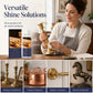 🥳2026 HOT SALE🥳💞50K+ SOLD!🔩✨ 50% OFF! Brass & Copper Polish – Removes tarnish & oxidation, restores brilliant shine. Gentle on surfaces – easy to apply! 🧽💎