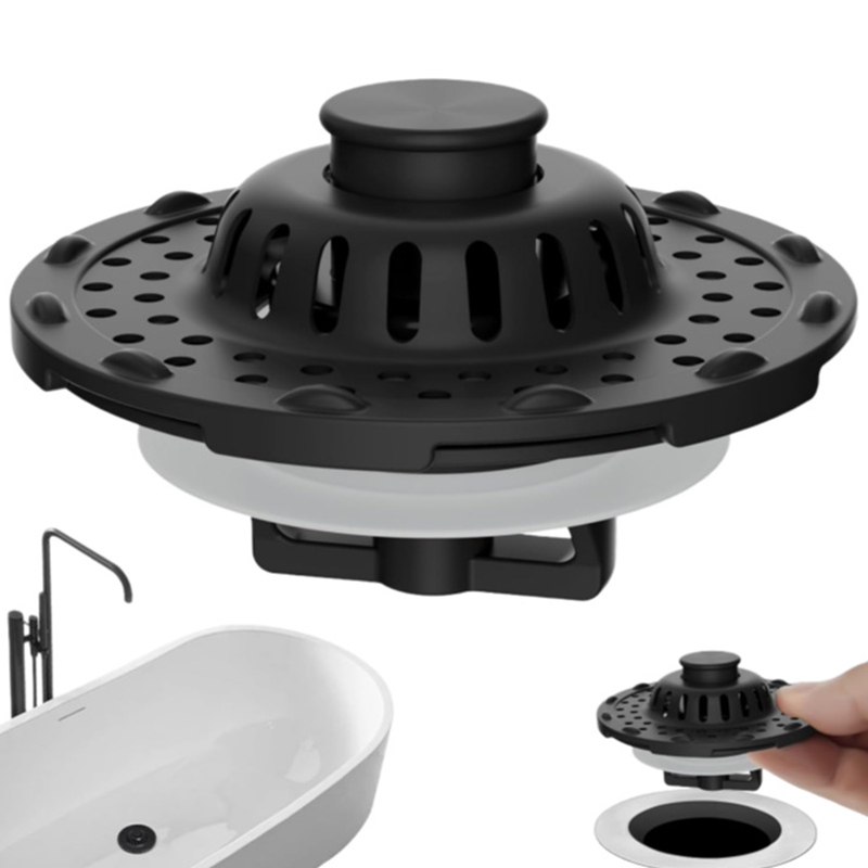 🥳2026 HOT SALE🥳💞50K+ SOLD!🚰✨ 50% OFF! Stainless Steel Sink Strainer – Rust‑proof & durable, dual‑function stopper & filter. Catches food scraps, prevents clogs – a kitchen essential for years! 🛡️💪