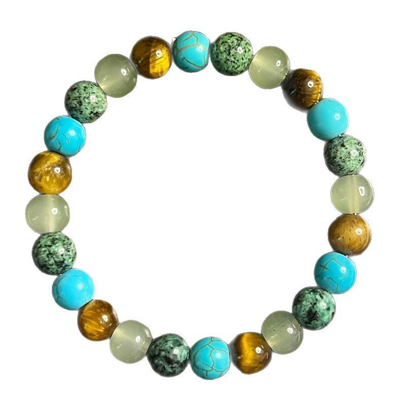 🥳2026 HOT SALE🥳💞50K+ SOLD!💎✨ 50% OFF! Natural Stone Bead Bracelet – Gradient translucent beads, elegant design. Believed to promote peace & positive energy – a stylish daily companion! 🛡️🌿