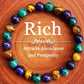 🥳2026 HOT SALE🥳💞50K+ SOLD!💎✨ 50% OFF! Natural Stone Bead Bracelet – Gradient translucent beads, elegant design. Believed to promote peace & positive energy – a stylish daily companion! 🛡️🌿