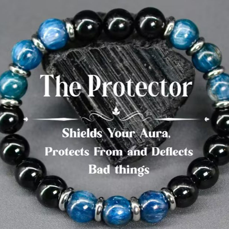 🥳2026 HOT SALE🥳💞50K+ SOLD!💎✨ 50% OFF! Natural Stone Bead Bracelet – Gradient translucent beads, elegant design. Believed to promote peace & positive energy – a stylish daily companion! 🛡️🌿