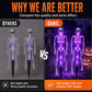 🥳2026 HOT SALE🥳💞50K+ SOLD! 💀🎃 50% OFF! Solar Skeleton Ground Stake Lights – Realistic 3D design, solar powered & waterproof. Perfect for pathways, porches & graveyard scenes – spooky glow all night! 👻✨