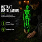 🥳2026 HOT SALE🥳💞50K+ SOLD! 💀🎃 50% OFF! Solar Skeleton Ground Stake Lights – Realistic 3D design, solar powered & waterproof. Perfect for pathways, porches & graveyard scenes – spooky glow all night! 👻✨