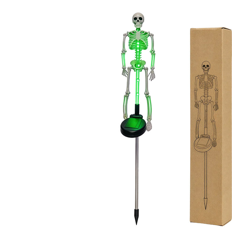 🥳2026 HOT SALE🥳💞50K+ SOLD! 💀🎃 50% OFF! Solar Skeleton Ground Stake Lights – Realistic 3D design, solar powered & waterproof. Perfect for pathways, porches & graveyard scenes – spooky glow all night! 👻✨