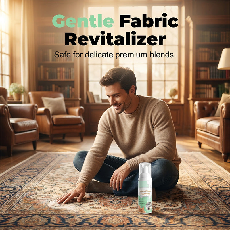 🥳2026 HOT SALE🥳💞50K+ SOLD! ✨🧽 50% OFF! Waterless Carpet Cleaning Foam – Instant stain lift, no wet mess. Advanced micro‑foam penetrates deep – just foam & wipe! 🏠💨