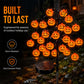 🥳2026 HOT SALE🥳💞10K+ SOLD! 🎃☀️ 50% OFF! Pumpkin Solar Lights – 76cm tall, solar powered & weatherproof. Glows warmly after dark – perfect for Halloween garden & pathway décor! 🏡✨