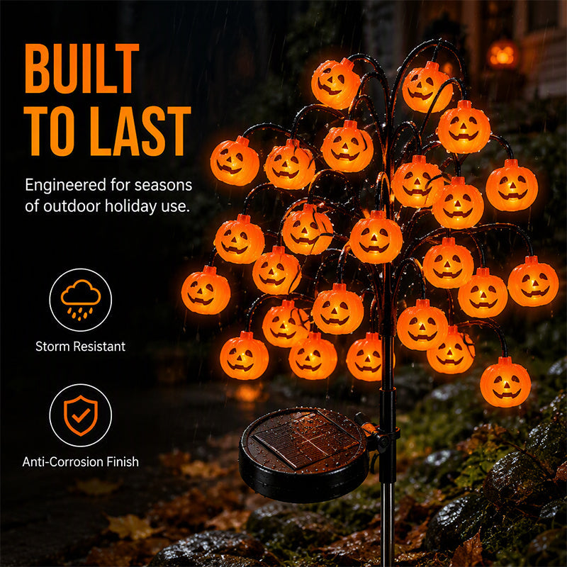 🥳2026 HOT SALE🥳💞10K+ SOLD! 🎃☀️ 50% OFF! Pumpkin Solar Lights – 76cm tall, solar powered & weatherproof. Glows warmly after dark – perfect for Halloween garden & pathway décor! 🏡✨