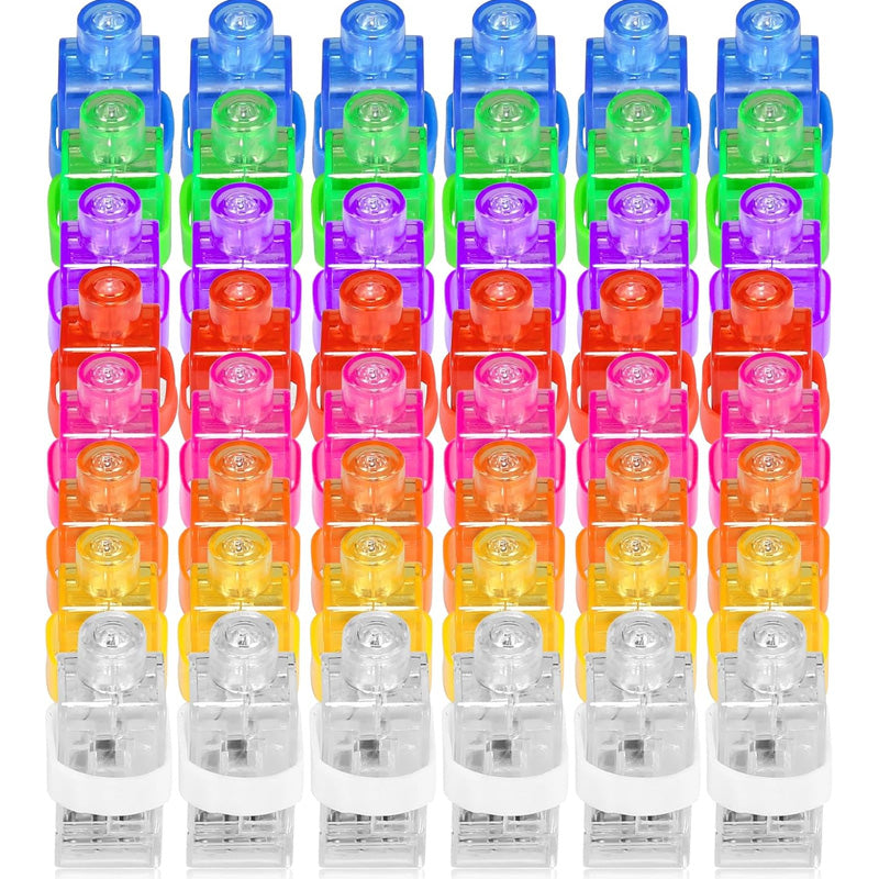 🥳2026 HOT SALE🥳💞50K+ SOLD! 🎉💡 50% OFF! Mini Colorful LED Finger Lights – Bright multi‑color glow, one‑touch on/off. Soft elastic band fits comfortably – from £6.99 – perfect for parties, concerts & kids’ play! 🎶✨