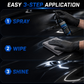 🥳2026 HOT SALE🥳💞50K+ SOLD! 🚗✨ 50% OFF! Nano Ceramic Coating Spray – Hydrophobic barrier repels rain & mud, restores deep mirror-like gloss. Paint, glass & wheels – one spray, showroom shine! 🛡️💎