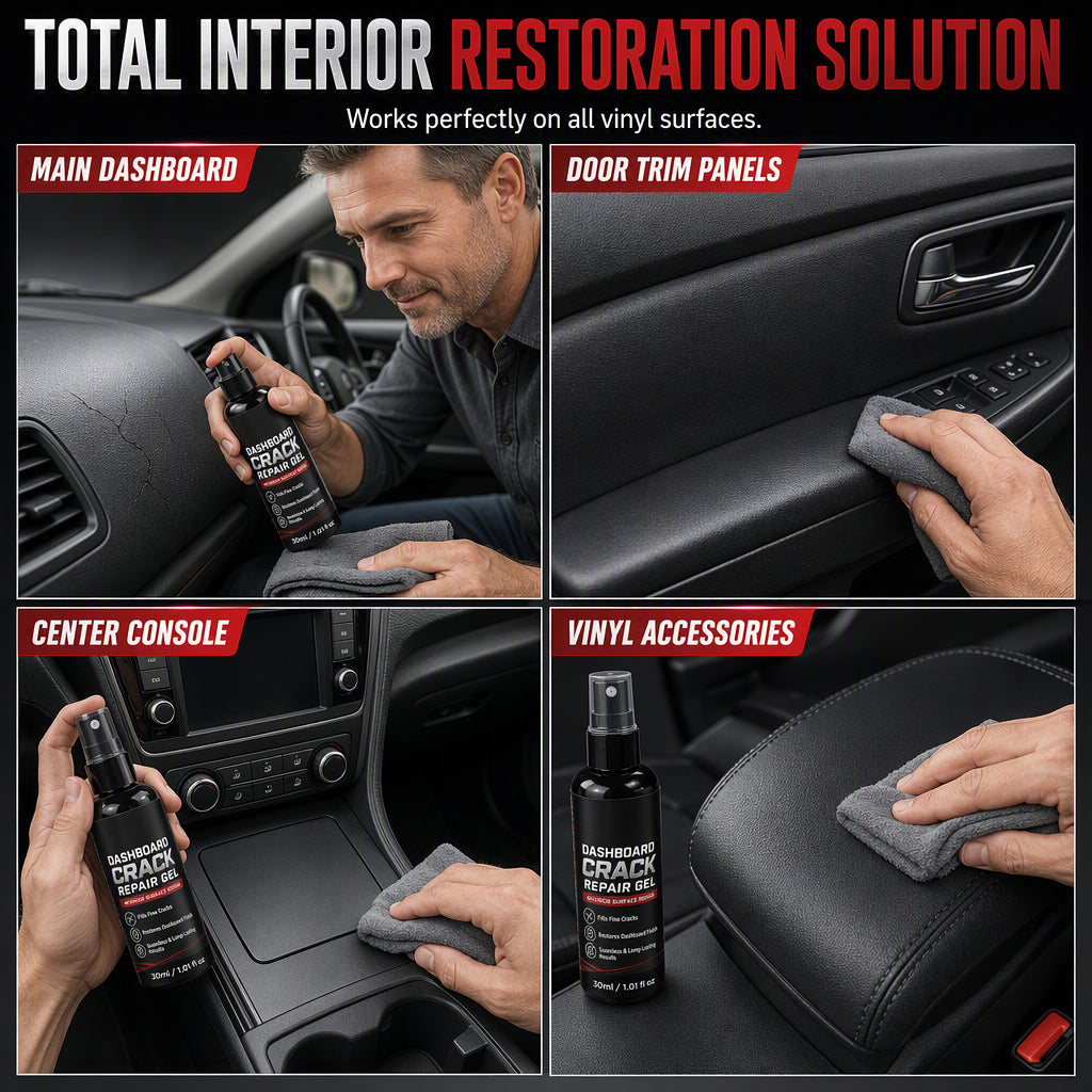 🥳2026 HOT SALE🥳💞50K+ SOLD!🛡️✨ 50% OFF! Professional Car Dashboard Crack Repair Gel – Fills cracks seamlessly, blends with original texture. UV defense prevents sun damage – restore your dashboard like new! 🚗💎