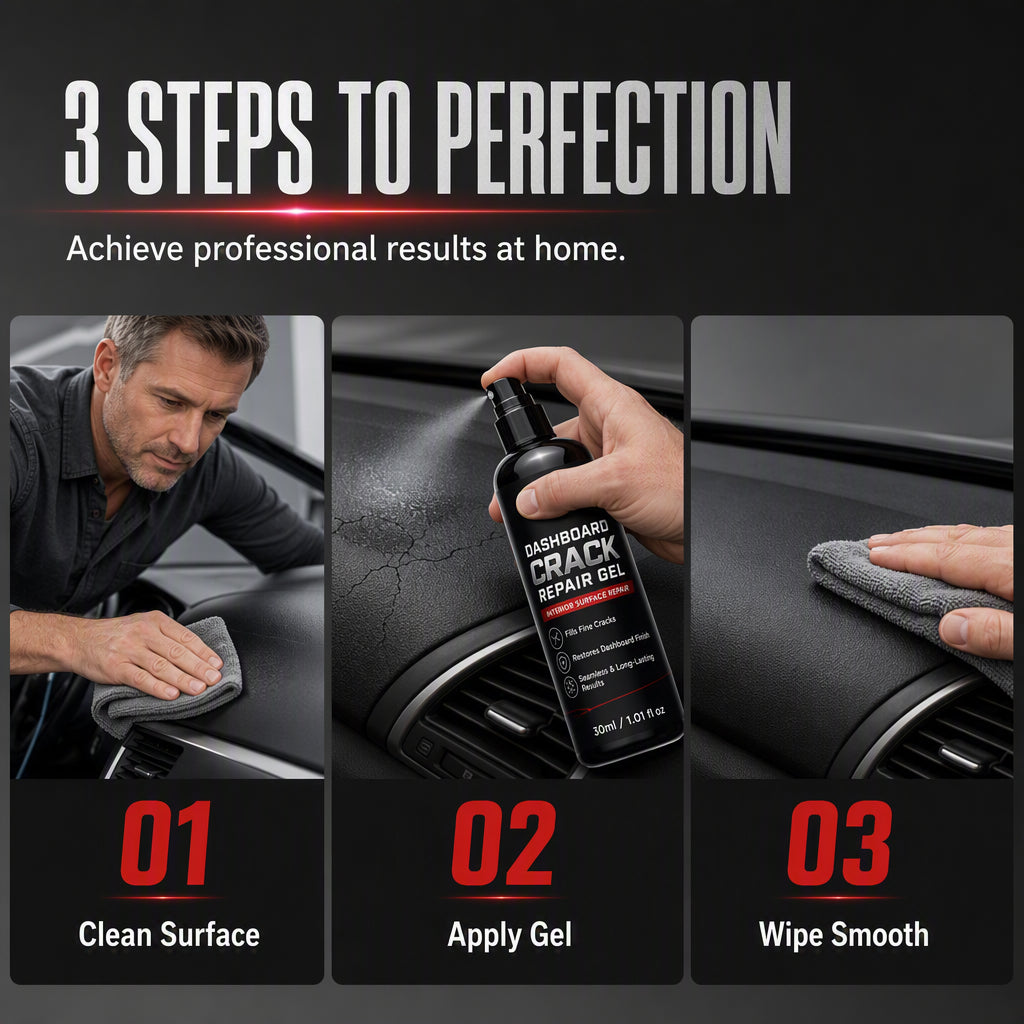 🥳2026 HOT SALE🥳💞50K+ SOLD!🛡️✨ 50% OFF! Professional Car Dashboard Crack Repair Gel – Fills cracks seamlessly, blends with original texture. UV defense prevents sun damage – restore your dashboard like new! 🚗💎