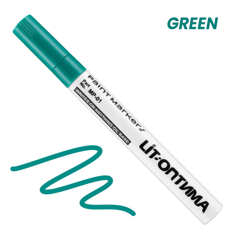 🥳2026 HOT SALE🥳💞50K+ SOLD! ✏️🔧 50% OFF! Oil-Based Waterproof Tire Marker Pen – 12 vibrant colors, waterproof & fade‑resistant. Perfect for tires, metal, glass & DIY crafts – bold marks that last! 🎨🚗