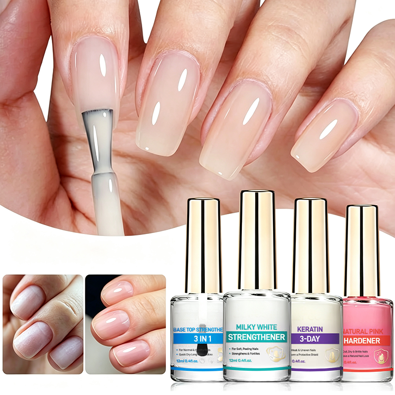 🥳2026 HOT SALE🥳💞50K+ SOLD!💅✨ 50% OFF! Professional Milk Protein Nail Strengthener – Reinforces weak & brittle nails, promotes growth & reduces peeling. Lightweight, non‑sticky & high‑shine – a 3‑in‑1 nail saviour! 🛡️💎