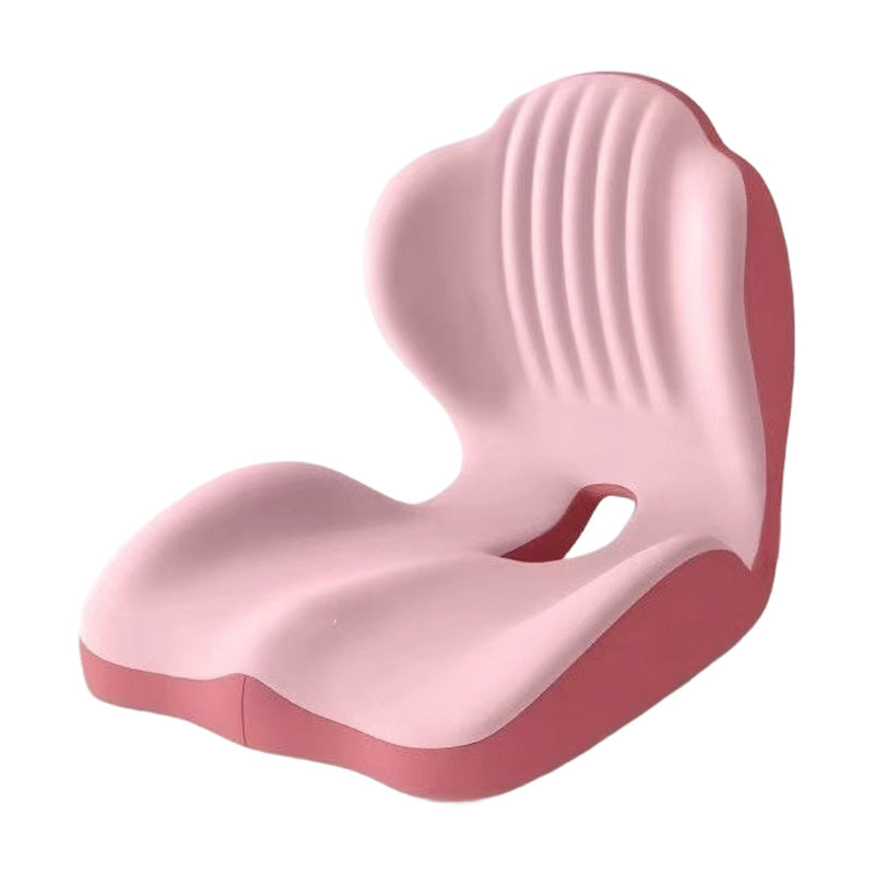 🥳2026 HOT SALE🥳💞50K+ SOLD! 🪑✨ 50% OFF! Ergonomic Memory Foam Seat Cushion – integrated back support relieves lumbar pain. Breathable milk silk for office, car & home comfort! 🛡️✅