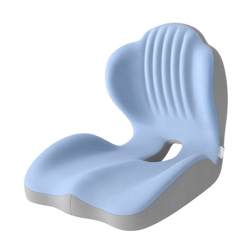 🥳2026 HOT SALE🥳💞50K+ SOLD! 🪑✨ 50% OFF! Ergonomic Memory Foam Seat Cushion – integrated back support relieves lumbar pain. Breathable milk silk for office, car & home comfort! 🛡️✅