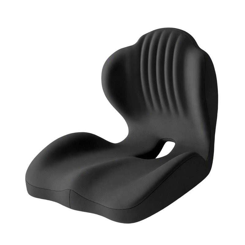 🥳2026 HOT SALE🥳💞50K+ SOLD! 🪑✨ 50% OFF! Ergonomic Memory Foam Seat Cushion – integrated back support relieves lumbar pain. Breathable milk silk for office, car & home comfort! 🛡️✅
