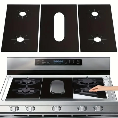🥳2026 HOT SALE🥳💞50K+ SOLD! 🔥✨ 50% OFF! Reusable Gas Stove Burner Protectors – Non-stick Teflon coating, heat-resistant to 260°C. Spills wipe clean in seconds – dishwasher safe! From £6.99! Keep your stove looking new! 🧼💪