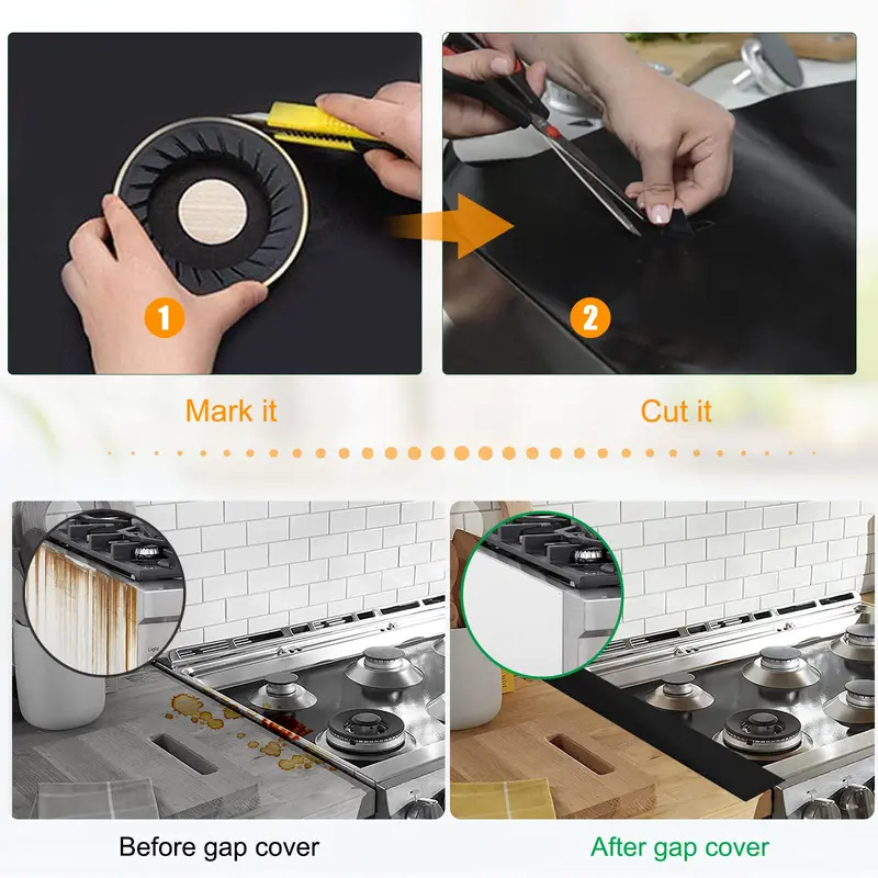 🥳2026 HOT SALE🥳💞50K+ SOLD! 🔥✨ 50% OFF! Reusable Gas Stove Burner Protectors – Non-stick Teflon coating, heat-resistant to 260°C. Spills wipe clean in seconds – dishwasher safe! From £6.99! Keep your stove looking new! 🧼💪