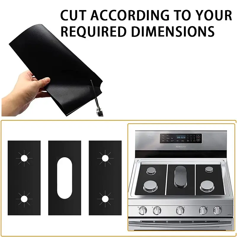 🥳2026 HOT SALE🥳💞50K+ SOLD! 🔥✨ 50% OFF! Reusable Gas Stove Burner Protectors – Non-stick Teflon coating, heat-resistant to 260°C. Spills wipe clean in seconds – dishwasher safe! From £6.99! Keep your stove looking new! 🧼💪