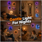 🥳2026 HOT SALE🥳💞50K+ SOLD!🎃👻 50% OFF! Halloween Glow in Dark Wall Stickers – LED glow, peel & stick, 3D silhouette design. Soft ambient light – perfect for doors, windows & party walls! 🌙✨