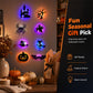 🥳2026 HOT SALE🥳💞50K+ SOLD!🎃👻 50% OFF! Halloween Glow in Dark Wall Stickers – LED glow, peel & stick, 3D silhouette design. Soft ambient light – perfect for doors, windows & party walls! 🌙✨
