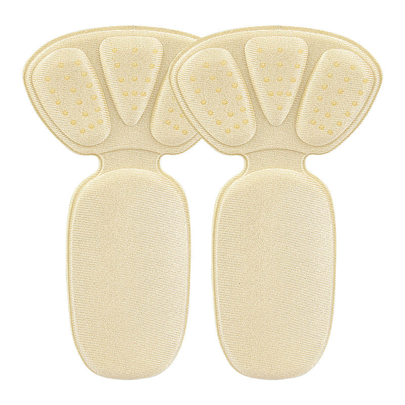 🥳2026 HOT SALE🥳💞50K+ SOLD! 🦶✨ 50% OFF! Thickened Anti‑Blister Heel Inserts – Soft breathable fabric, dotted texture for airflow. Instantly fixes loose shoes – prevents rubbing & blisters all day long! 👟💪