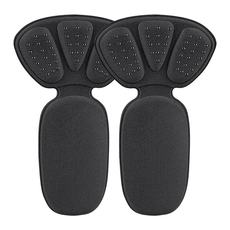 🥳2026 HOT SALE🥳💞50K+ SOLD! 🦶✨ 50% OFF! Thickened Anti‑Blister Heel Inserts – Soft breathable fabric, dotted texture for airflow. Instantly fixes loose shoes – prevents rubbing & blisters all day long! 👟💪