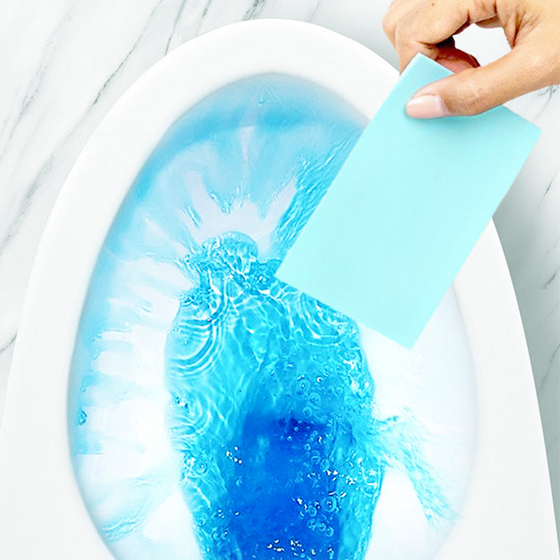 🚽 Quick-Dissolving Biodegradable Toilet Cleaning Sheets
