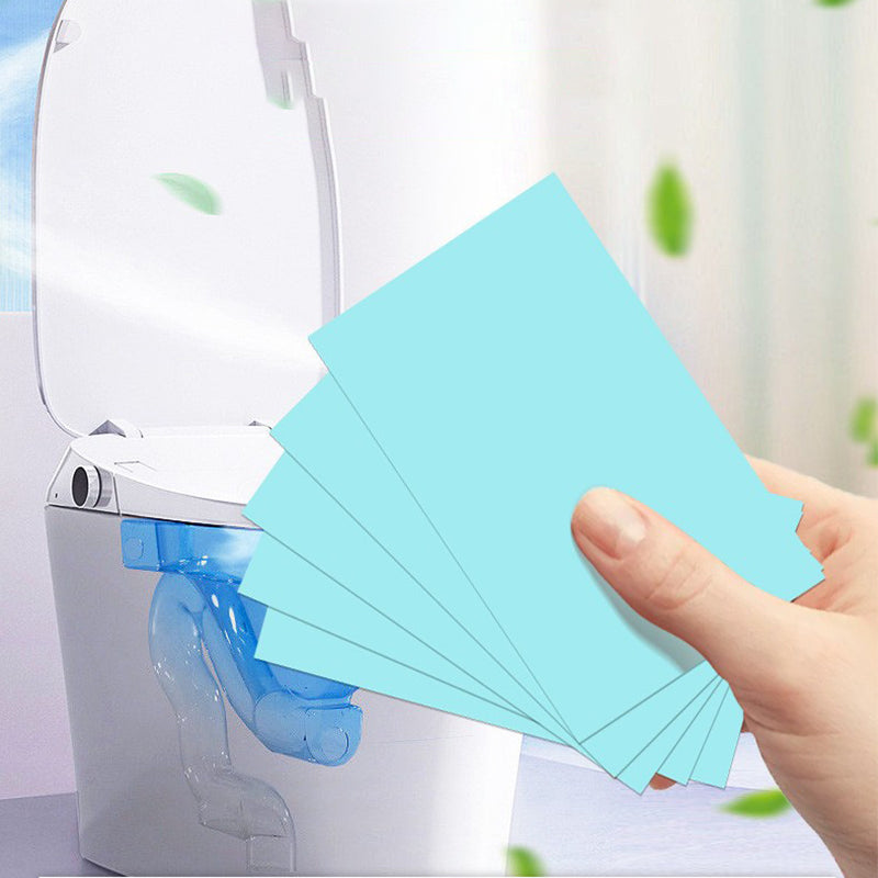🚽 Quick-Dissolving Biodegradable Toilet Cleaning Sheets