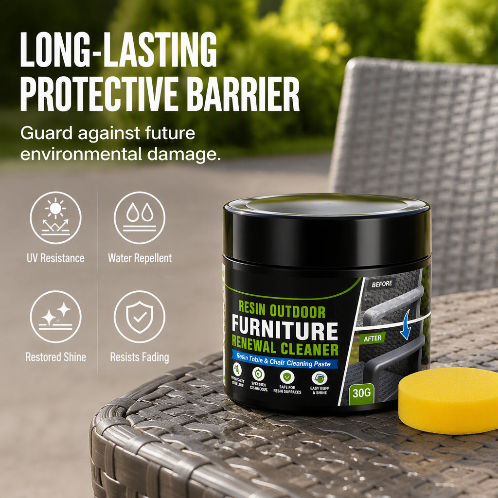 🥳2026 HOT SALE🥳💞50K+ SOLD! 🌿✨ 50% OFF! Outdoor Furniture Renewal Paste – Revives faded, oxidized resin furniture. Restores vibrant colour & shine – no need to buy new! 🛋️💪
