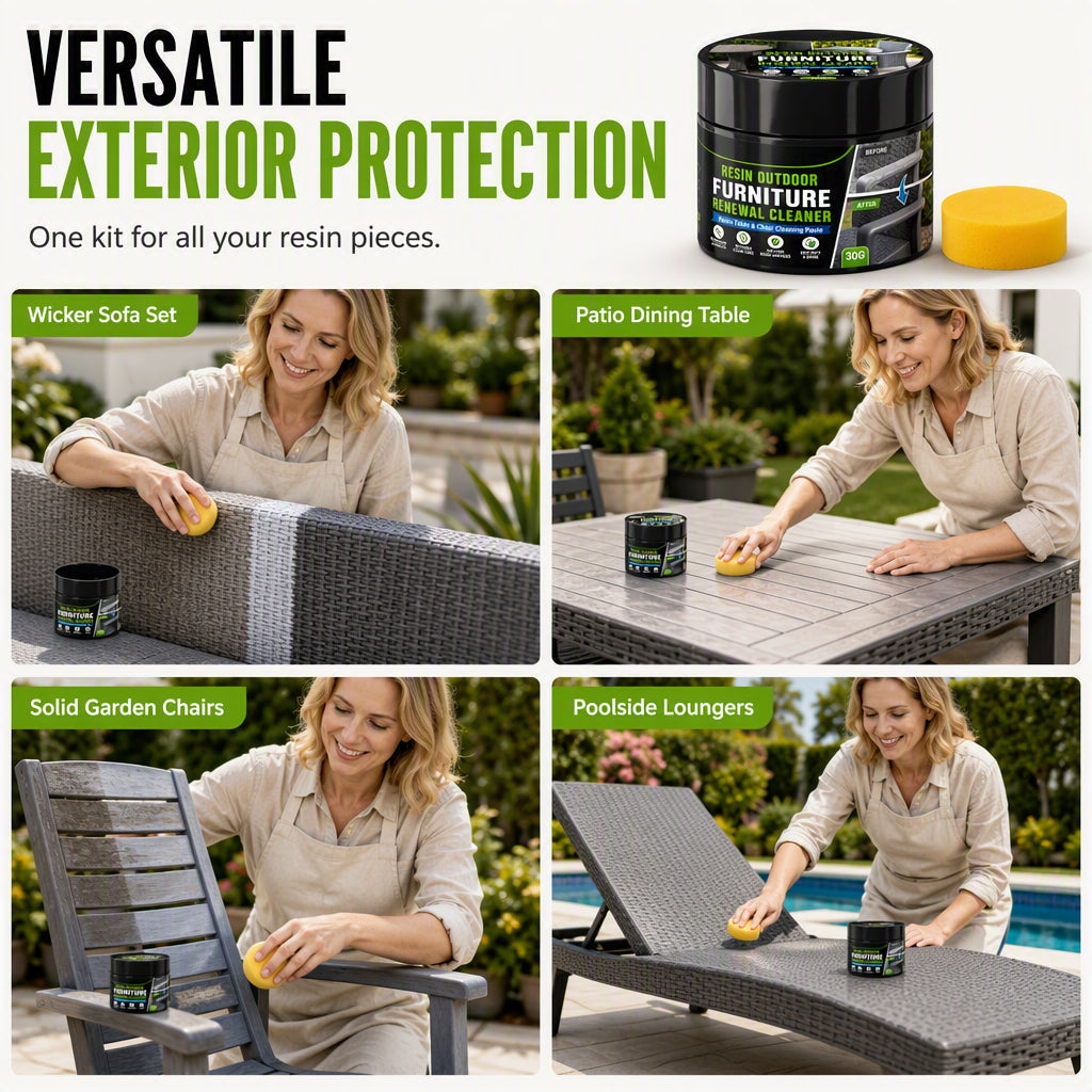 🥳2026 HOT SALE🥳💞50K+ SOLD! 🌿✨ 50% OFF! Outdoor Furniture Renewal Paste – Revives faded, oxidized resin furniture. Restores vibrant colour & shine – no need to buy new! 🛋️💪