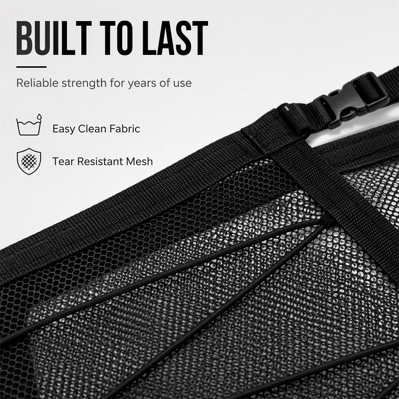 🥳2026 HOT SALE🥳💞50K+ SOLD! 🚗🧳 50% OFF! Car Ceiling Storage Net – Transforms unused roof space into extra storage for pillows & blankets. Dual‑zipper closure, reinforced webbing – keeps gear secure on every trip! 🏠✨