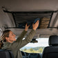 🥳2026 HOT SALE🥳💞50K+ SOLD! 🚗🧳 50% OFF! Car Ceiling Storage Net – Transforms unused roof space into extra storage for pillows & blankets. Dual‑zipper closure, reinforced webbing – keeps gear secure on every trip! 🏠✨