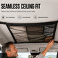 🥳2026 HOT SALE🥳💞50K+ SOLD! 🚗🧳 50% OFF! Car Ceiling Storage Net – Transforms unused roof space into extra storage for pillows & blankets. Dual‑zipper closure, reinforced webbing – keeps gear secure on every trip! 🏠✨