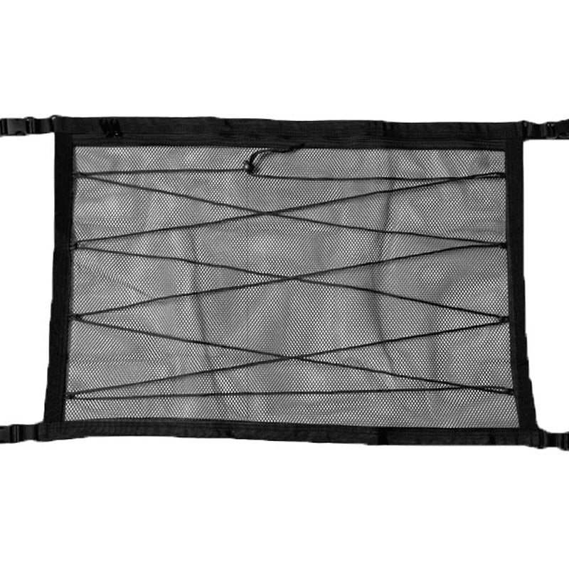🥳2026 HOT SALE🥳💞50K+ SOLD! 🚗🧳 50% OFF! Car Ceiling Storage Net – Transforms unused roof space into extra storage for pillows & blankets. Dual‑zipper closure, reinforced webbing – keeps gear secure on every trip! 🏠✨