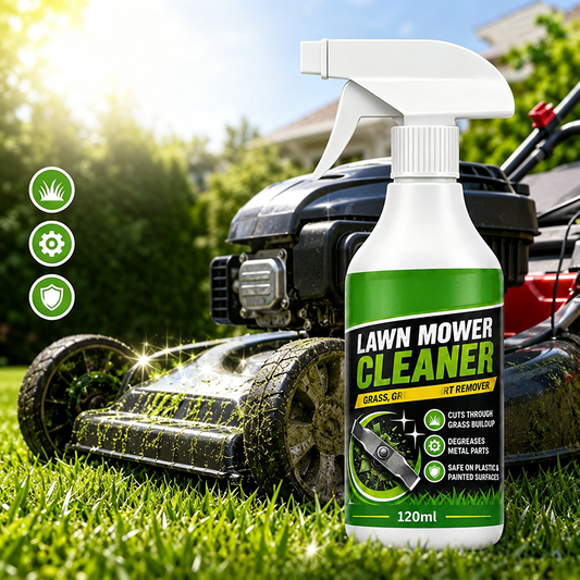 🥳2026 HOT SALE🥳💞50K+ SOLD! 🌿🔥 50% OFF! Fast Acting Lawn Mower Cleaner Spray – Foaming formula dissolves grease & grass instantly. Safe on metal, plastic & painted parts – keep your mower running like new! 🛠️💪