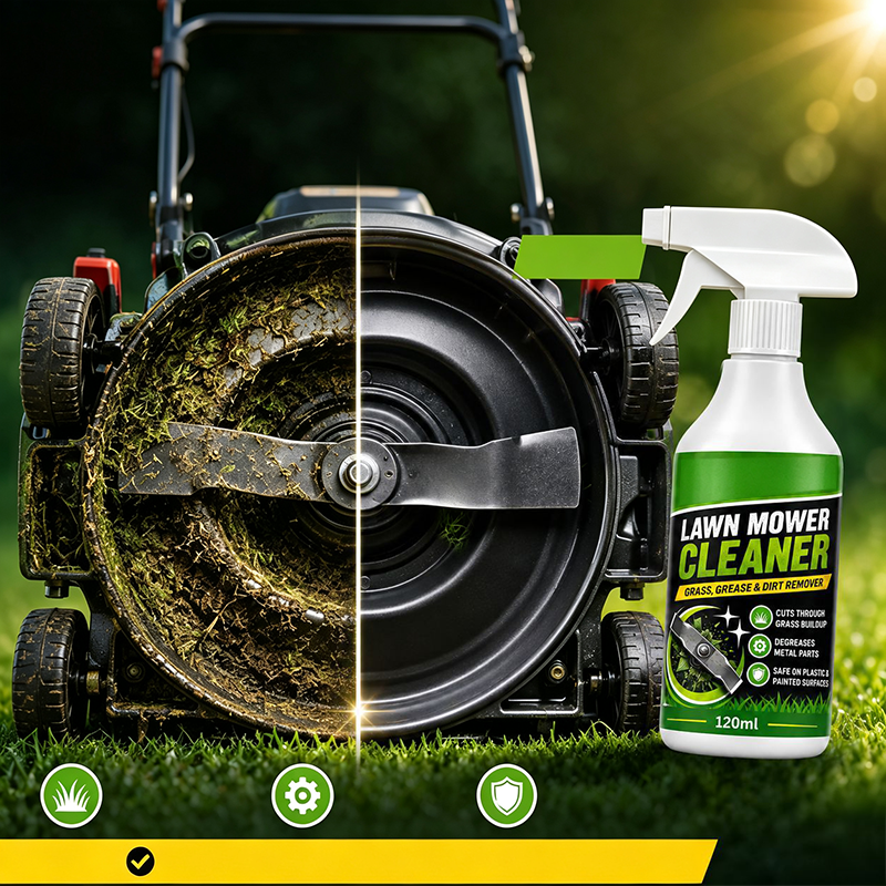 🥳2026 HOT SALE🥳💞50K+ SOLD! 🌿🔥 50% OFF! Fast Acting Lawn Mower Cleaner Spray – Foaming formula dissolves grease & grass instantly. Safe on metal, plastic & painted parts – keep your mower running like new! 🛠️💪