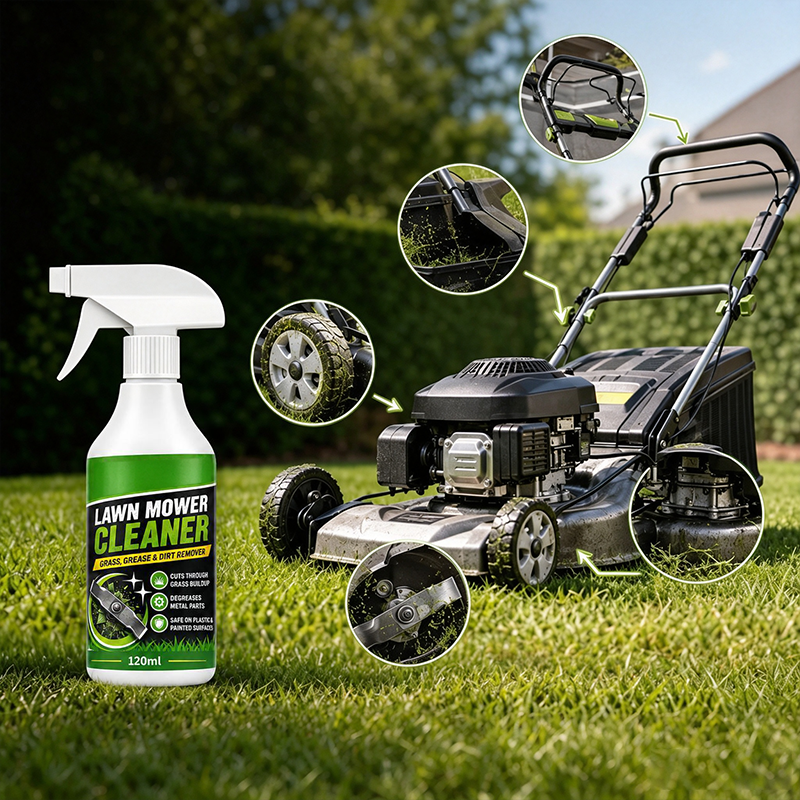 🥳2026 HOT SALE🥳💞50K+ SOLD! 🌿🔥 50% OFF! Fast Acting Lawn Mower Cleaner Spray – Foaming formula dissolves grease & grass instantly. Safe on metal, plastic & painted parts – keep your mower running like new! 🛠️💪