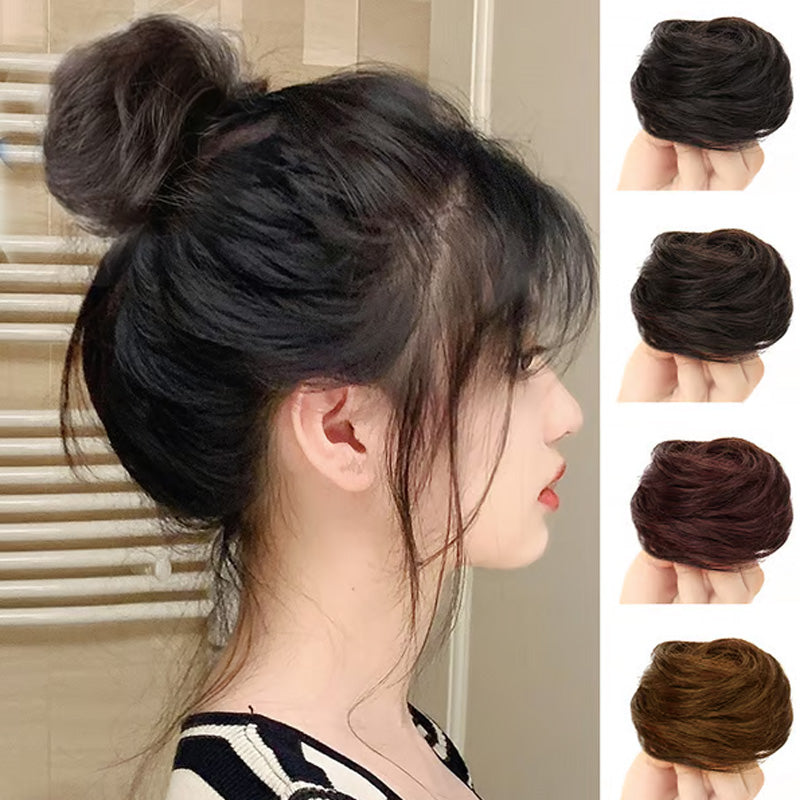 🥳2026 HOT SALE🥳💞50K+ SOLD! 💇‍♀️✨ 50% OFF! Messy Bun Hair Scrunchie – Instant volume & texture in seconds. No tools needed – just twist & wrap for a chic updo anytime, anywhere! 🎀💁‍♀️