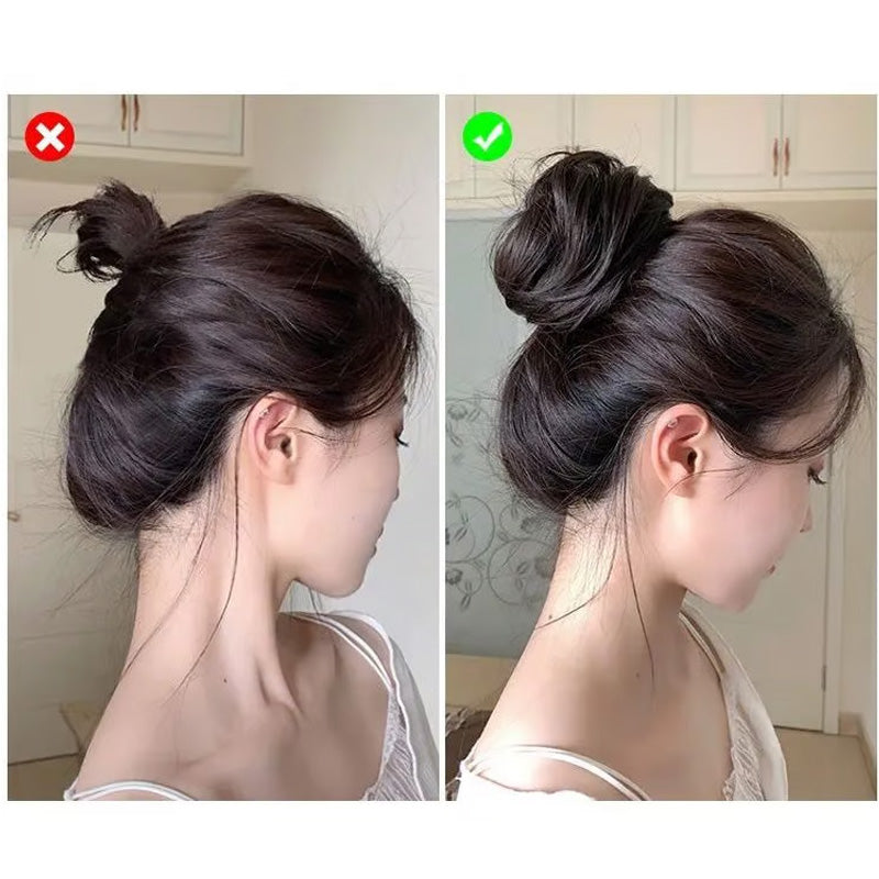 🥳2026 HOT SALE🥳💞50K+ SOLD! 💇‍♀️✨ 50% OFF! Messy Bun Hair Scrunchie – Instant volume & texture in seconds. No tools needed – just twist & wrap for a chic updo anytime, anywhere! 🎀💁‍♀️