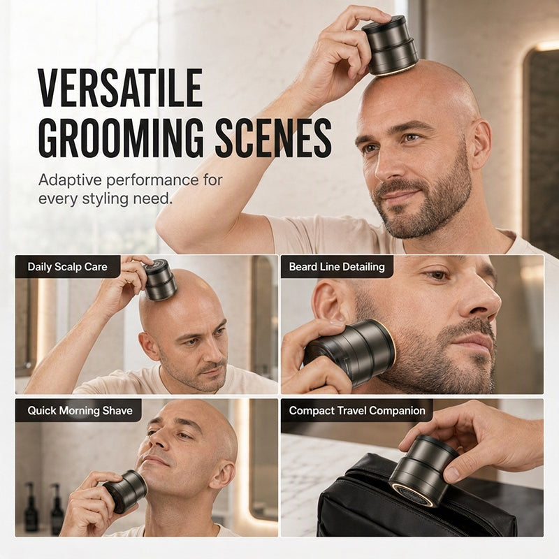 🥳2026 HOT SALE🥳💞50K+ SOLD! 😎🔋 LIMITED-TIME 50% OFF! 2-in-1 Smart Electric Shaver & Beard Trimmer – 30-blade precision, 360° floating head, digital display. Smooth bald shave & beard trim, no irritation! 🛡️💪