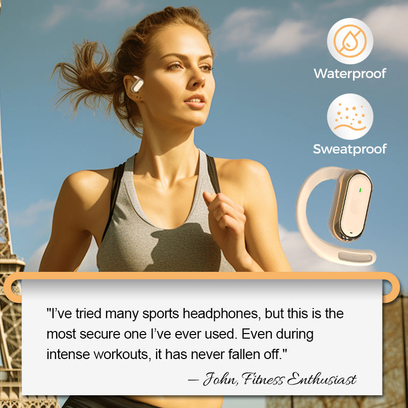 Wireless Bone Conduction Earbuds for Sport