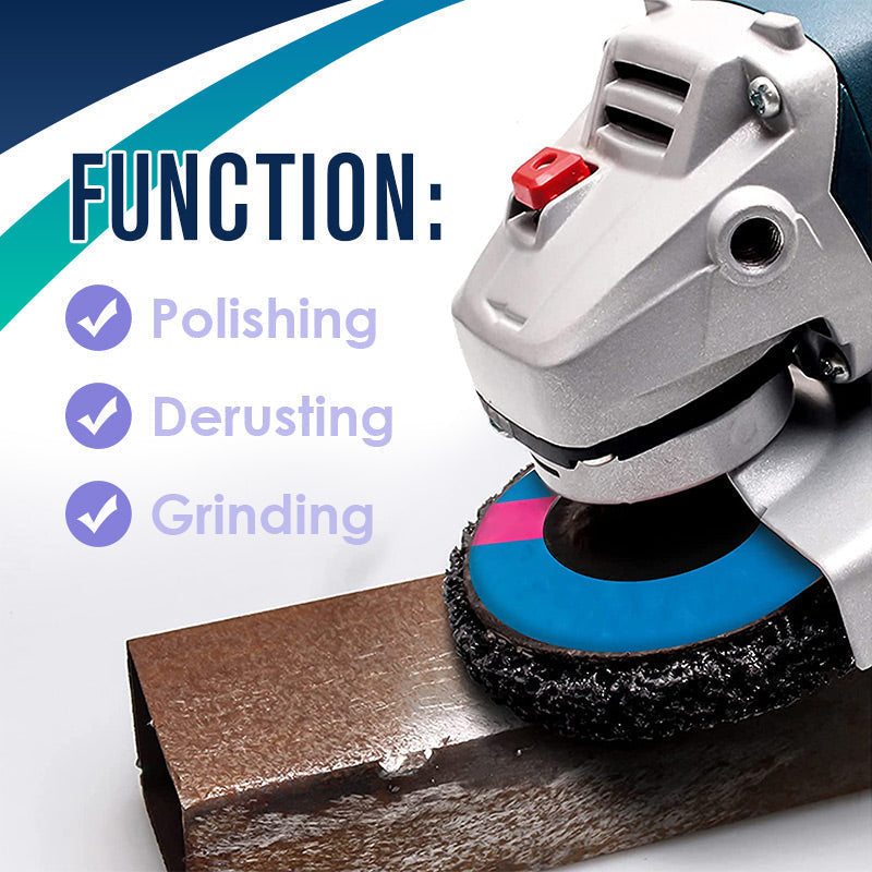 🥳2026 HOT SALE🥳💞50K+ SOLD! 🔧✨ 50% OFF! Diamond Multi‑function Grinding Disc – Removes paint & rust fast without damaging the original surface. Low noise, less dust – perfect for auto repair & concrete polishing! 🚗💪