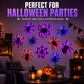 🥳2026 HOT SALE🥳💞50K+ SOLD! 🕷️🎃 50% OFF! Halloween 3D Spider LED Flashing Light Wall Stickers – Lifelike spiders with flexible legs & glowing green LEDs. Transforms any room into a creepy haunted house! 👻💡