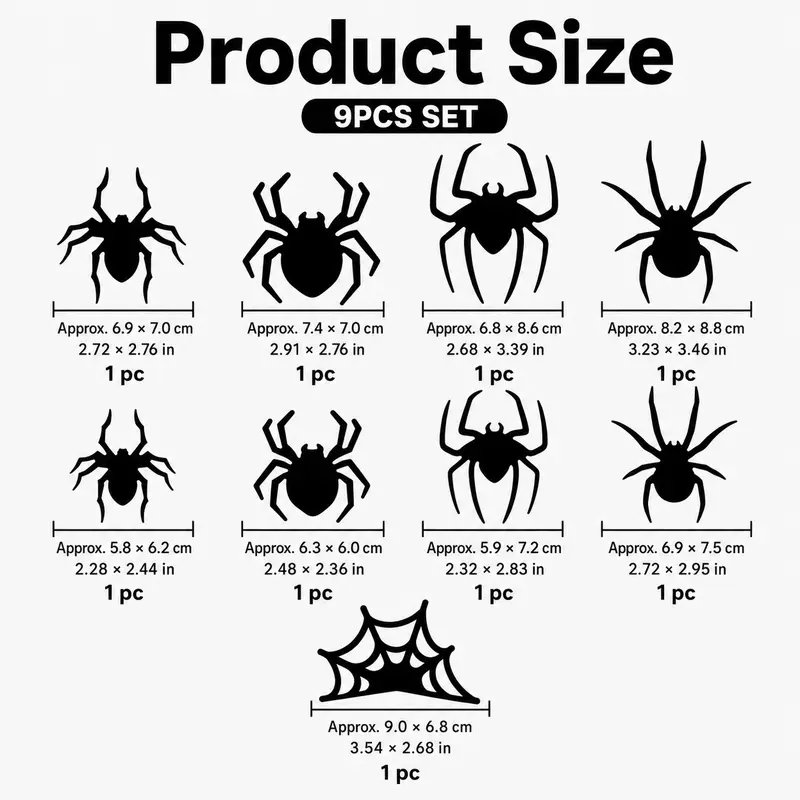 🥳2026 HOT SALE🥳💞50K+ SOLD! 🕷️🎃 50% OFF! Halloween 3D Spider LED Flashing Light Wall Stickers – Lifelike spiders with flexible legs & glowing green LEDs. Transforms any room into a creepy haunted house! 👻💡